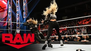 Maryse lays out Beth Phoenix with a purse full of brick Raw Jan 17 2022 [upl. by Iroak]