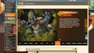 Dofus Spécial•Parlons du calendrier Dofusien de lan 2013•62 [upl. by Aivekahs]