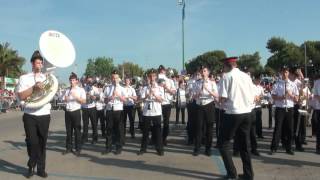 Esibizione Banda dei cadetti di Mosca al Lido di Giulianova  2012 [upl. by Taylor]