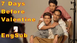 🏳️‍🌈 Thai BL Series 👉 7 Days Before Valentine 📸 EngSub Cast Fotoshoot [upl. by Nagap]