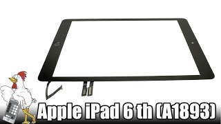 Guía del Apple ipad 6th A1893 Cambiar digitalizador [upl. by Keung]