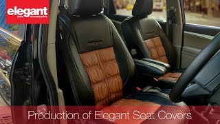 Car Seat Covers Online  Nappa Leather Seat Cover  Production of Car Seat Cover Brands in India [upl. by Pauiie]