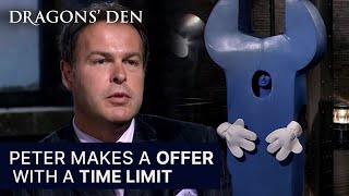 Peter Challenges Entrepreneurs To Make A Decision In 4 Minutes  Dragons Den [upl. by Gelasias]