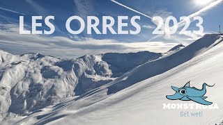 2023 LES ORRES  Monstrosa on the ski slopes [upl. by Eiffub]