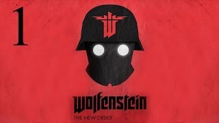 阿津 德軍總部 新秩序 Wolfenstein The New Order 1 前15分有點頓 [upl. by Nylodam]