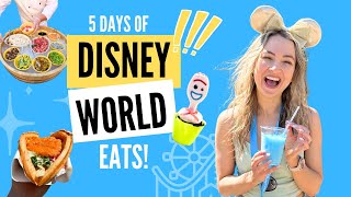 The BEST  WORST food I ate at Disney World in 2023 [upl. by Landahl]