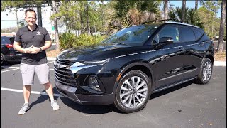 Is the NEW 2022 Chevrolet Blazer a BETTER luxury SUV than an Acura MDX [upl. by Berfield]