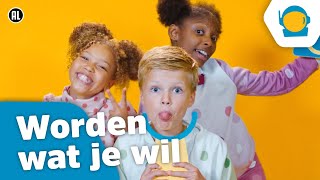 Kinderen voor Kinderen  Worden wat je wil Officiële Kinderboekenweek videoclip [upl. by Sana436]