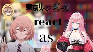 Tokyo revenge react hina as Eveline teach 🇧🇷🇬🇧 [upl. by Savory353]