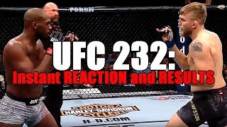 UFC 232 Results and Reaction [upl. by Inoliel325]