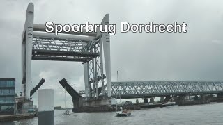 Spoorbrug Dordrecht  A railroad bridge [upl. by Ebner]