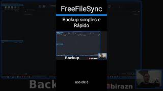 Backup com FreeFileSync [upl. by Shandee]