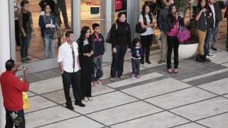 Avineshs Flash Mob Proposal OFFICIAL VIDEO [upl. by Enorel]