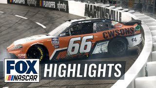 NASCAR Xfinity Series at Martinsville  NASCAR ON FOX HIGHLIGHTS [upl. by Iosep45]