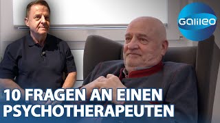 Therapien sollten kein Tabu sein 10 Fragen an einen Psychotherapeuten [upl. by Wyatan]