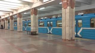 Памятное видео из метро Новосибирска Novosibirsk Metro [upl. by Yliah889]