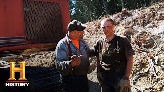 Ax Men Aiden Rygaards Rough First Day S9 E5  History [upl. by Engleman]