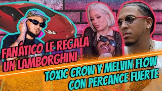 Melvin Flow y su Percance con Toxic Crow  La insuperable y Mami Jordan Juntas  3730 Libre y mas [upl. by Lleuqram433]