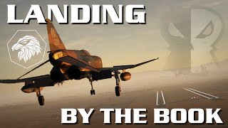 Landing amp Shutdown Tutorial for the F4E Phantom by Heatblur in DCS World [upl. by Anilem]