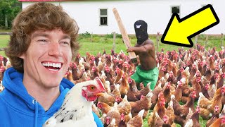 I Bought 100 Chickens To Annoy My Neighbors [upl. by Aluk]