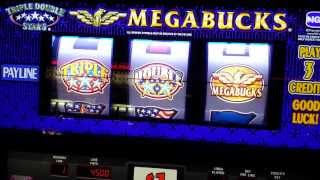 MEGABUCKS Jackpot Hit on second spin [upl. by Oeniri]