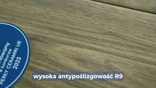 Ceramika Gres Rainwood Dark Brown 175x60 [upl. by Fernand]