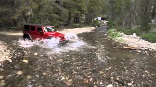 Water Fording  Jeep® Wrangler Unlimited [upl. by Aoht]