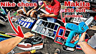 NIKE SHOES POWER TOOLS MADAMING LATAG SA DIVISORIA  motovlogph [upl. by Atoiyanap234]