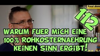 Tag 112 vegan Erwartungswert der Nahrung amp Test Rohkostdöner [upl. by Graehl]