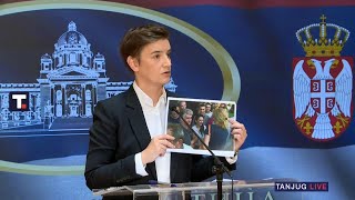 Konferencija za medije predsednice Narodne skupštine Ane Brnabić [upl. by Berenice]