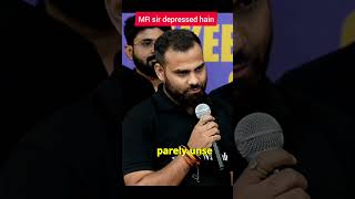 मैं depression में हूँ MR SIR depressed हैं NEET 2025 physicswallha alkhsir pw motivation [upl. by Eilerua989]