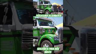 freightliner vs kenworth t800 carreras trailer truck trucking trucks tractor tractorlover [upl. by Maure]