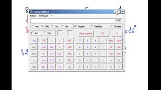 Exercice 7 Système de Numération  convertir hexadécimal en décimal [upl. by Yotal]