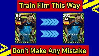 How To Train Epic Casillas In Efootball 2023  Train Casillas In Efootball  Casillas Efootball 2023 [upl. by Ydospahr]