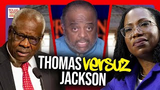 Justice Ketanji Brown Jackson TORCHES Clarence Thomas Over Affirmative Action Ruling  Roland Martin [upl. by Faubert]