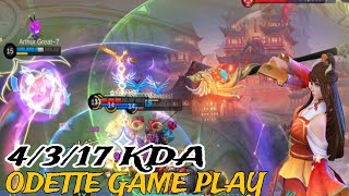 4317 KDA  ODETTE GAME PLAY  SWIPER31 GAMING mobilelegends mlbb odette [upl. by Melinda]