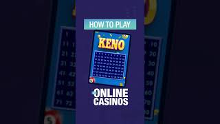 How To Play Keno Online [upl. by Ledua]