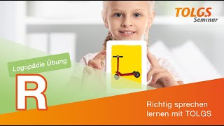 Logopädie Übung für Kinder – Wörter mit R [upl. by Romina]