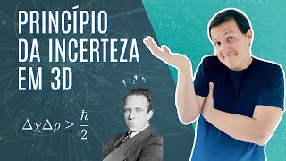 FÍSICA MODERNA Incerteza de Heisenberg em 3D [upl. by Llywellyn]