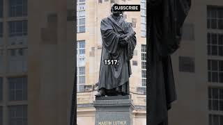 The Reformation How Martin Luther Changed🇩🇪 Germany ForeverHistory facts trending viral [upl. by Ecad158]