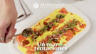 Tiradito de Salmón  Selección del Chef  Maribérico [upl. by Ravens]