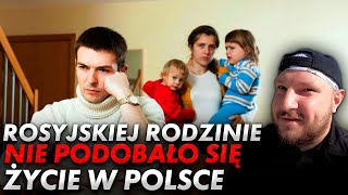 Rosyjska rodzina jest niezadowolona z życia w Polsce [upl. by Aikehs]