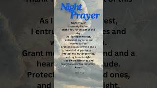 NIGHT PRAYERyoutubeshortsnightprayernightprayer shortsfeed [upl. by Vassili155]