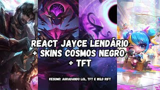 REACT SKIN LENDARIA ARCANE  TFT  WILD RIFT [upl. by Einamrej]