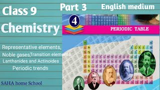 Class 9ChemistryChapter 4Periodic tablepart 3 [upl. by Olenta]