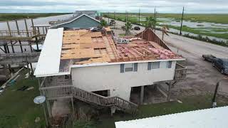 Sneaky INTENSE Hurricane Nicholas in Matagorda Beach Texas [upl. by Block66]