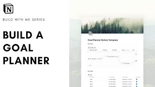 How to Build Goal Planner with Timeline View in Notion   free template [upl. by Lebasiairam874]