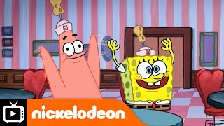 Goofy Scoopers 🍦  SpongeBob SquarePants  Nickelodeon UK [upl. by Eicart]