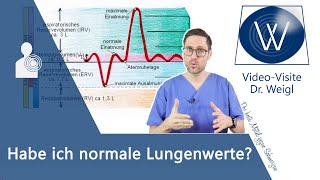 Lungenfunktion Gesunde Lungenwerte Schlechte Werte nach einem Lungentest zB Spirometrie [upl. by Nile655]