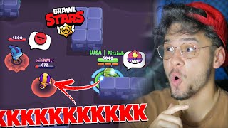 😂😂 ROUBANDO KILL dos NOOBS no NOVO MODO DIA DE CAÇA do BRAWL STARS KKKKKKKKKKK [upl. by Farris]